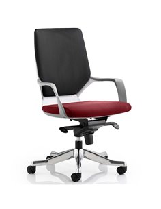 Dynamic Xenon Executive Office Chair Medium Back Bespoke Colour Seat Ginseng Chilli KCUP0622
