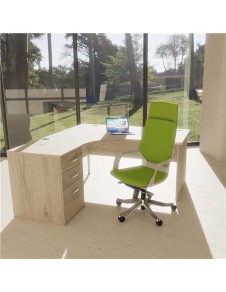 Dynamic Xenon Executive Office Chair High Back With Headrest Fully Bespoke Colour Myrrh Green KCUP1179 - pic 80682 | FastDaddyshop