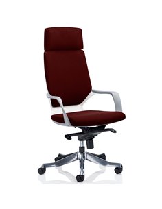 Dynamic Xenon Executive Office Chair High Back With Headrest Fully Bespoke Colour Ginseng Chilli KCUP1183
