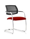 Dynamic Swift Cantilever Visitor Chair Bespoke Colour Ginseng Chilli KCUP1629