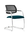 Dynamic Swift Cantilever Visitor Chair Bespoke Colour Maringa Teal KCUP1630