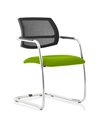 Dynamic Swift Cantilever Visitor Chair Bespoke Colour Myrrh Green KCUP1631