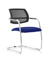 Dynamic Swift Cantilever Visitor Chair Bespoke Colour Stevia Blue KCUP1633