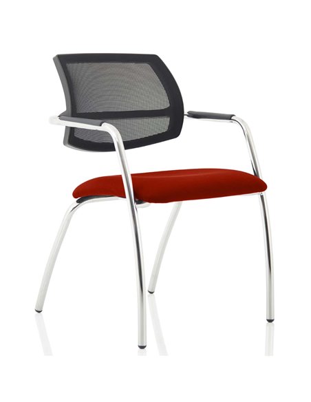 Dynamic Swift Visitor Chair (Straight Leg) Bespoke Colour Ginseng Chilli KCUP1637 - pic 80811 | FastDaddyshop