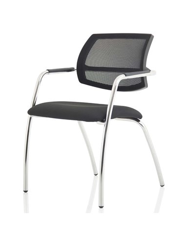 Dynamic Swift Visitor Chair (Straight Leg) Bespoke Colour Ginseng Chilli KCUP1637
