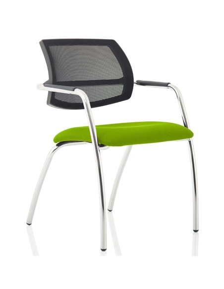 Dynamic Swift Visitor Chair (Straight Leg) Bespoke Colour Myrrh Green KCUP1639 - pic 80827 | FastDaddyshop