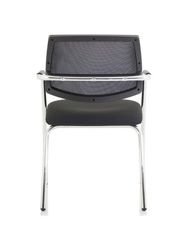 Dynamic Swift Visitor Chair (Straight Leg) Bespoke Colour Senna Yellow KCUP1640