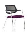 Dynamic Swift Visitor Chair (Straight Leg) Bespoke Colour Tansy Purple KCUP1643