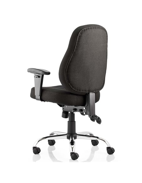 Dynamic Storm Task Operator Chair Black Fabric With Arms OP000127 - pic 80868 | FastDaddyshop