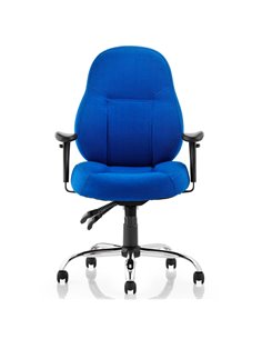 Dynamic Storm Task Operator Chair Blue Fabric With Arms OP000128 2