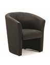 Dynamic Neo Visitor Chair Single Tub Black Fabric BR000099