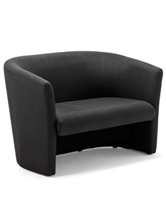 Dynamic Neo Visitor Chair Twin Tub Black Fabric BR000106