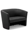 Dynamic Neo Visitor Chair Twin Tub Black Fabric BR000106