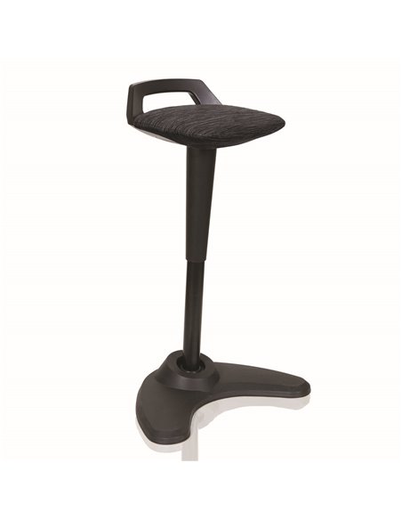 Dynamic Spry Office Stool Black Frame Black Fabric OP000220 - pic 80931 | FastDaddyshop