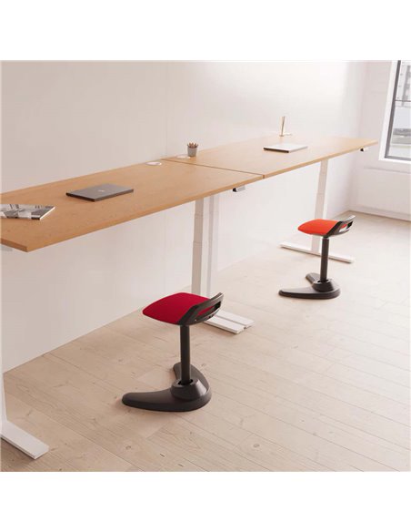 Dynamic Spry Office Stool Black Frame Black Fabric OP000220 - pic 80932 | FastDaddyshop