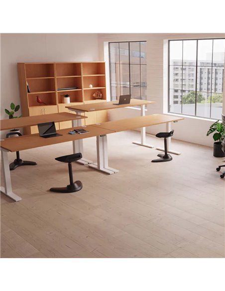 Dynamic Spry Office Stool Black Frame Black Fabric OP000220 - pic 80936 | FastDaddyshop