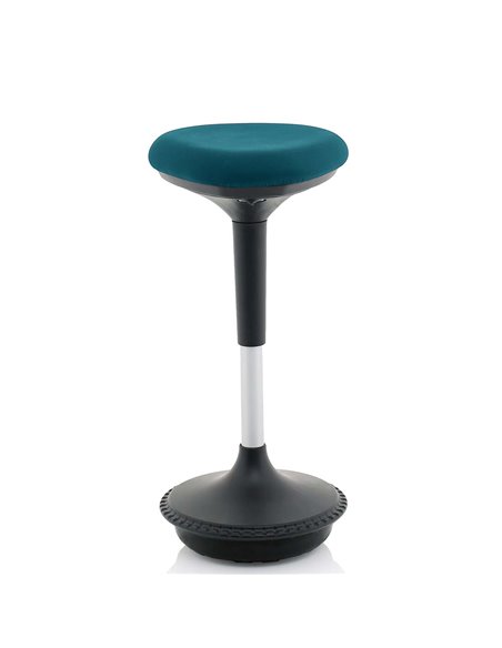 Dynamic Sitall Deluxe Posture Office Stool Bespoke Colour Maringa Teal KCUP1550 - pic 80957 | FastDaddyshop