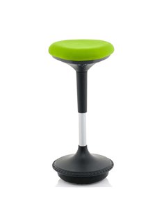 Dynamic Sitall Deluxe Posture Office Stool Bespoke Colour Myrrh Green KCUP1551