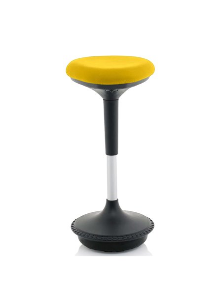 Dynamic Sitall Deluxe Posture Office Stool Bespoke Colour Senna Yellow KCUP1552 - pic 80965 | FastDaddyshop