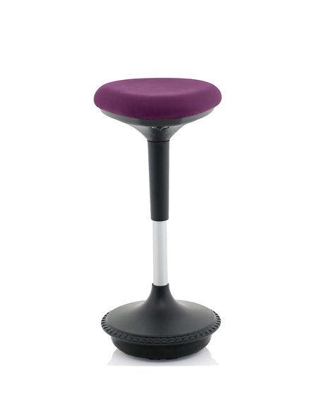 Dynamic Sitall Deluxe Posture Office Stool Bespoke Colour Tansy Purple KCUP1555 - pic 80977 | FastDaddyshop