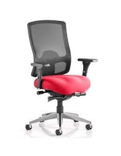 Dynamic Regent Task Operator Chair Bespoke Colour Seat Bergamot Cherry KCUP0497