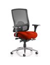 Dynamic Regent Task Operator Chair Bespoke Colour Seat Tabasco Orange KCUP0500