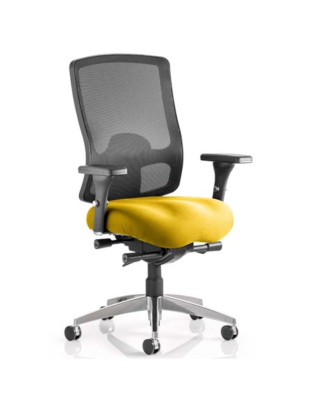 Dynamic Regent Task Operator Chair Bespoke Colour Seat Senna Yellow KCUP0501 - pic 81021 | FastDaddyshop