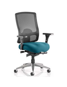 Dynamic Regent Task Operator Chair Bespoke Colour Seat Maringa Teal KCUP0503
