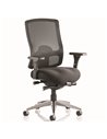 Dynamic Regent Task Operator Chair Black Fabric Black Mesh Back With Arms OP000113