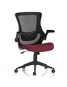 Dynamic Orbit Black Mesh Back Office Chair Bespoke Colour Seat Ginseng Chilli KCUP2142