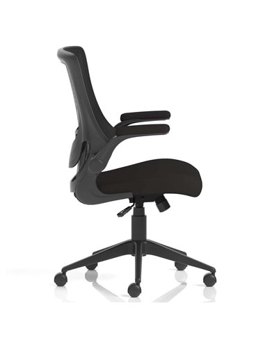 Dynamic Orbit Black Mesh Back Office Chair Bespoke Colour Seat Ginseng Chilli KCUP2142