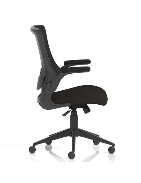 Dynamic Orbit Black Mesh Back Office Chair Bespoke Colour Seat Maringa Teal KCUP2143 - pic 81132 | FastDaddyshop