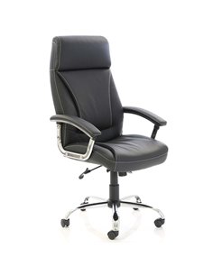Dynamic Penza Executive Black Leather Office Chair EX000185