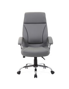 Dynamic Penza Executive Grey Leather Office Chair EX000195 2