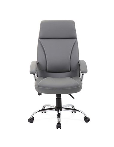 Dynamic Penza Executive Grey Leather Office Chair EX000195