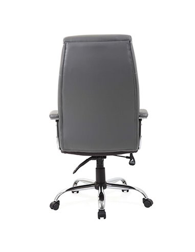 Dynamic Penza Executive Grey Leather Office Chair EX000195