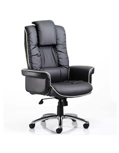 Dynamic Chelsea Executive Office Chair Black Soft Bonded Leather With Arms EX000001