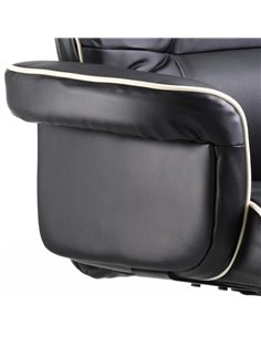 Dynamic Chelsea Executive Office Chair Black Soft Bonded Leather With Arms EX000001 2