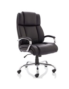 Dynamic Texas Executive Heavy Duty Office Chair Soft Bonded Leather With Arms EX000115