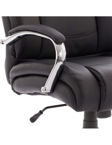 Dynamic Texas Executive Heavy Duty Office Chair Soft Bonded Leather With Arms EX000115