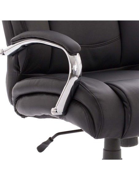 Dynamic Texas Executive Heavy Duty Office Chair Soft Bonded Leather With Arms EX000115 - pic 81227 | FastDaddyshop