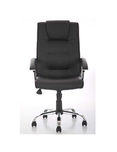 Dynamic Thrift Executive Office Chair Black Soft Bonded Leather With Padded Arms EX000163 2