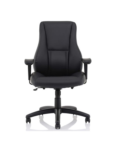 Dynamic Winsor Black Leather Office Chair No Headrest EX000212 - pic 81238 | FastDaddyshop