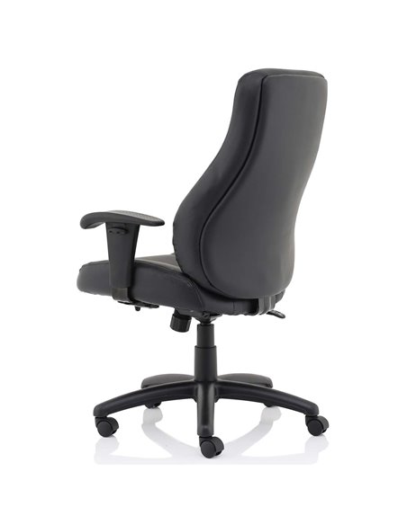 Dynamic Winsor Black Leather Office Chair No Headrest EX000212 - pic 81241 | FastDaddyshop