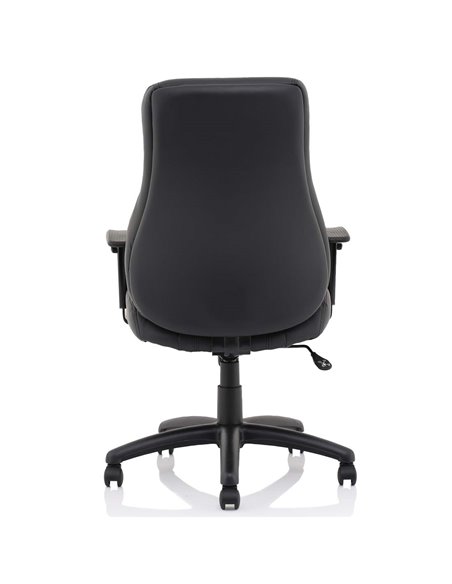 Dynamic Winsor Black Leather Office Chair No Headrest EX000212 - pic 81242 | FastDaddyshop