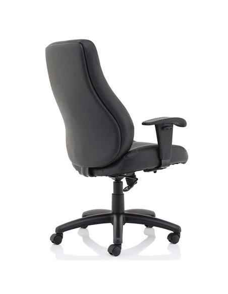 Dynamic Winsor Black Leather Office Chair No Headrest EX000212 - pic 81243 | FastDaddyshop