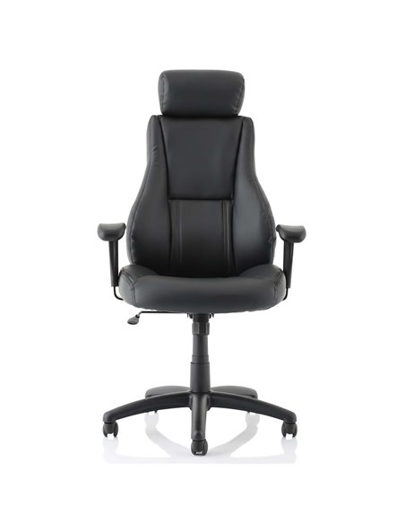 Dynamic Winsor Black Leather Office Chair With Headrest EX000213 - pic 81247 | FastDaddyshop