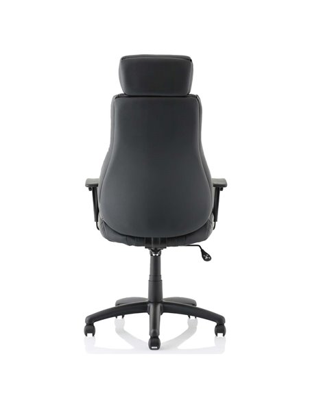 Dynamic Winsor Black Leather Office Chair With Headrest EX000213 - pic 81251 | FastDaddyshop