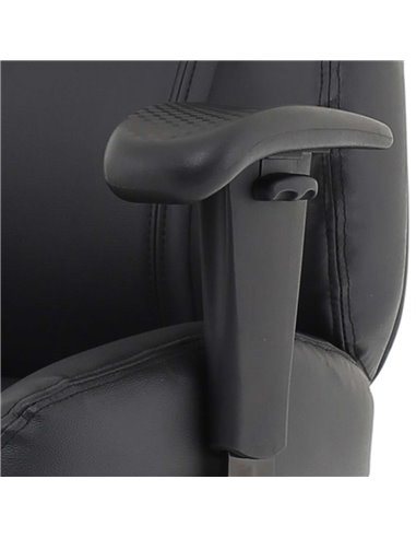 Dynamic Winsor Black Leather Office Chair With Headrest EX000213