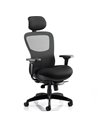 Dynamic Stealth Shadow Ergo Posture Heavy Duty Office Chair Black Airmesh Seat KC0158